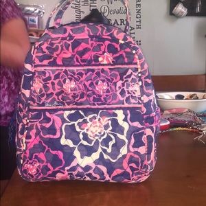 Vera Bradley lunch box. Barely used, in good shape